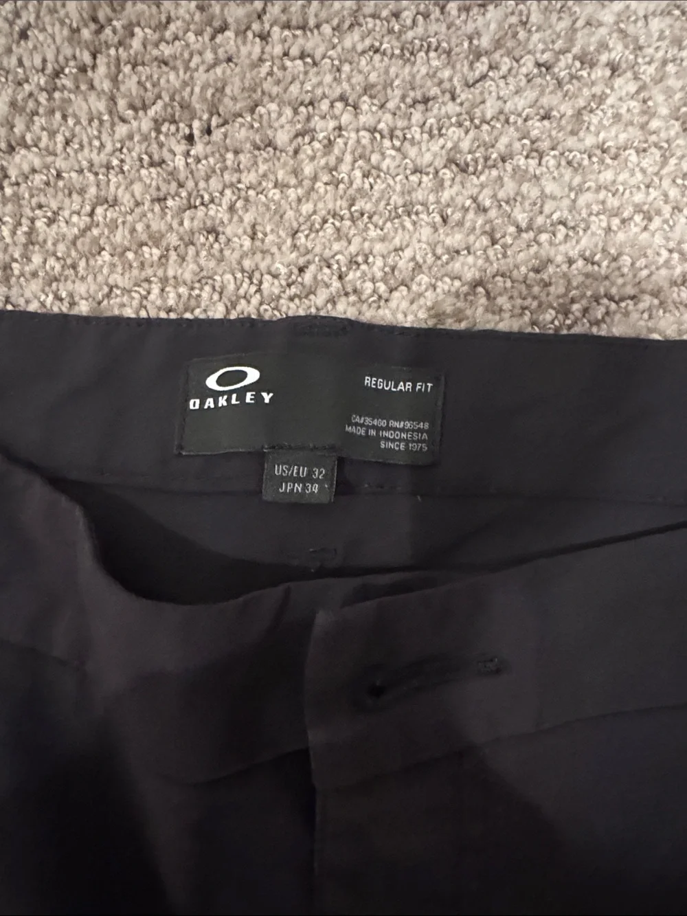 Oakley Men's Black Hybrid Performance Shorts
